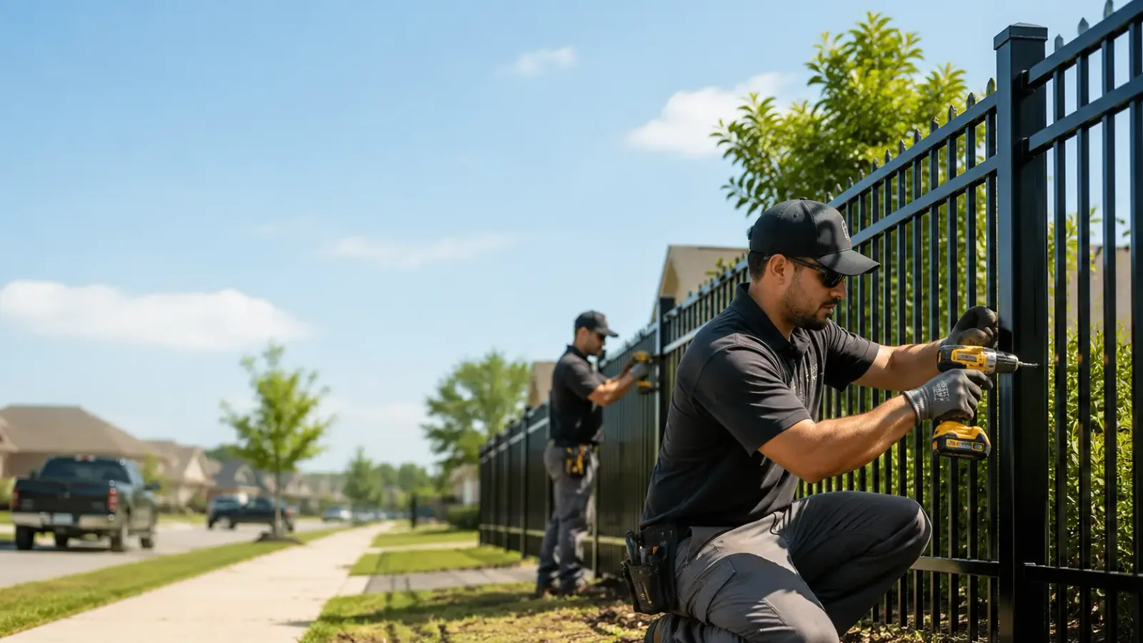 Metal Fence Installation in Wayland, MI